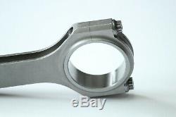 H-Beam 6.125'' Connecting Rods 4340 Steel For Small Block SB Chevy, 3/8 Forged
