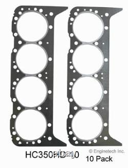 Head Gaskets (10) HD for GM/Chevy Small Block Enginetech HC350HD-10