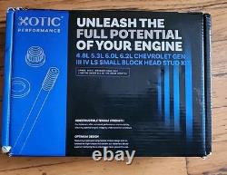 Head Stud Kit For 2004-2024 Chevy LS Gen III/IV 4.8 5.3 5.7 6.0 6.2L Small Block