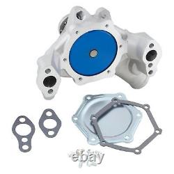 High-Performance Small Block Chevy Aluminum Water Pump Long Style, T6 Aluminum