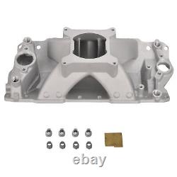 High Rise Intake Manifold Single Plane for 1957-95 Small Block Chevy SBC 350 400