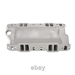 High Rise Intake Manifold Single Plane for 1957-95 Small Block Chevy SBC 350 400