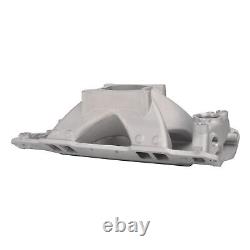 High Rise Intake Manifold Single Plane for 1957-95 Small Block Chevy SBC 350 400