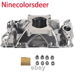 High Rise Single Plane Intake Manifold For 1957-95 Small Block Chevy SBC 350 400