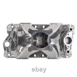 High Rise Single Plane Intake Manifold For 1957-95 Small Block Chevy SBC 350 400