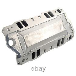 High Rise Single Plane Intake Manifold For 1957-95 Small Block Chevy SBC 350 400