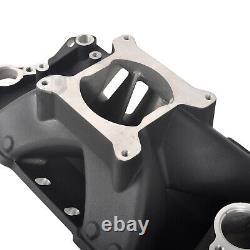 High Rise Single Plane Intake Manifold For 1957-95 Small Block Chevy SBC 350 400
