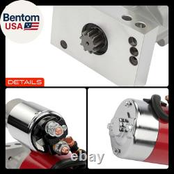 High Torque Starter Motor 9-Tooth Compatible with GM Race Car, Small Block Chevy