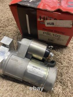 Hitachi PSL100 Racing Starter Small & Big Block Chevrolet 153 168 ARP Bolts Used