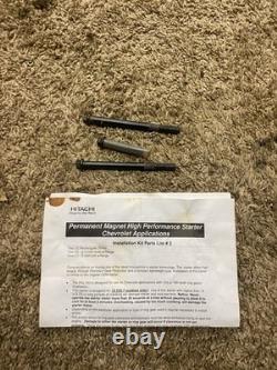 Hitachi PSL100 Racing Starter Small & Big Block Chevrolet 153 168 ARP Bolts Used