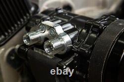 Holley 20-240BK Complete Mid-Mount Accessory System Small Block Chevy LS Black