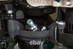 Holley 20-240BK Complete Mid-Mount Accessory System Small Block Chevy LS Black