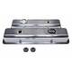 Holley 241-137, Muscle Series Short SBC Valve Cover Pair for Small Block Chevy