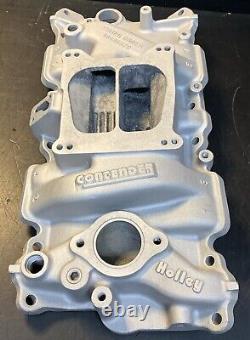 Holley 701R-38, 300-38 CONTENDER Small Block Chevy Intake 283 327 350 400