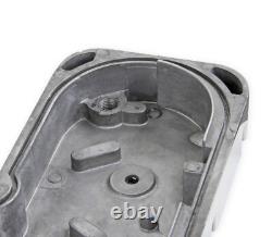 Holley Aluminum Valve Cover Adapter Plate For Small Block Chevy LS Polished Pair