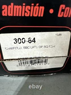 Holley Street Dominator Intake Chevy Small Block V8 1987 & UP SBC # 300-64