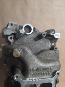 Holley Street Dominator intake Chevy small block V8 305, 327, 350, Thermostat