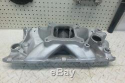 Holley Strip Dominator Intake Manifold 4 Bbl Chevy Small Block 701r-2 Winters