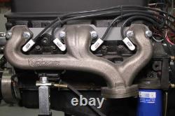 Hooker 8525-1HKR Cast Iron Exhaust Manifolds 2-1/2 Outlet SMALL BLOCK CHEVY