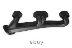 Hooker 8525-3HKR Exhaust Manifolds 2-1/2 Outlet Black Ceramic SMALL BLOCK CHEVY Hooker 8525-3HKR Exhaust Manifolds 2-1/2 Outlet Black Ceramic SMALL BLOCK CHEVY