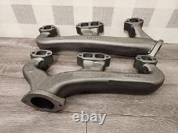Hooker Chevy Small Block Exhaust Manifold Natural Finish 265-400 C. I Engine