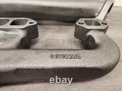 Hooker Chevy Small Block Exhaust Manifold Natural Finish 265-400 C. I Engine