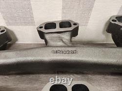 Hooker Chevy Small Block Exhaust Manifold Natural Finish 265-400 C. I Engine