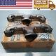 Horn Exhaust Manifolds Pair Set For Small Block Chevy SBC 283 305 327 350 400 M