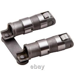 Hydraulic Roller Lifters +Link Bar Small Block for Chevy SBC 350 265-400 V8