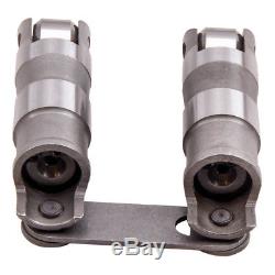 Hydraulic Roller Lifters Vertical Link Bar Small Block For Chevy SBC 350 265-400