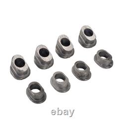 Intake Manifold Dual Plane Polish Aluminum For SBC Small Block Chevy 350 1955-95