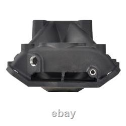 Intake Manifold Single Plane Black for 1957-1995 Small Block Chevy SBC 350 400