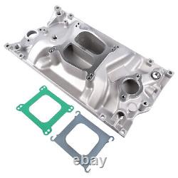 Intake Manifold Small Block Dual Plane For Chevy V8 5.7L/350 1996-2002 82007