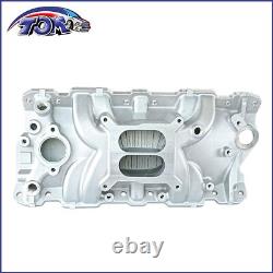 Intake manifold Dual Plane for SBC Small Block Chevy 350 400 1956-1986