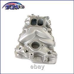 Intake manifold Dual Plane for SBC Small Block Chevy 350 400 1956-1986