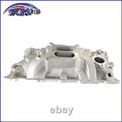 Intake manifold Dual Plane for SBC Small Block Chevy 350 400 1956-1986