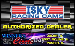 Isky 201274 Camshaft, Oval Track, Hydraulic Flat Tappet, Small Block Chevy