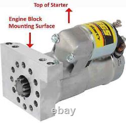 JEGS 10011 Hitachi-Style Mini Starter for Small Block and Big Block Chevy