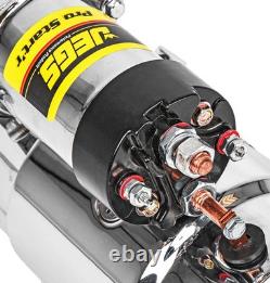 JEGS 10061 Chrome O. E. M. Replacement Starter Small Block & Big Block Chevy Offse