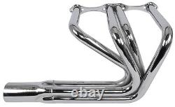 JEGS 30092 Roadster Headers Small Block Chevy Chrome