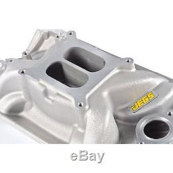 JEGS 513002 Intake Manifold Small Block Chevy with 1996-Up Vortec L31 Cast Iron