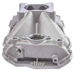 JEGS 513026 Intake Manifold 1957-1995 Small Block Chevy 350 6.060 in. H Square B
