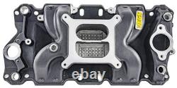 JEGS Cool Gap Intake Manifold for 1955-1996 Small Block Chevy, Dual Plane