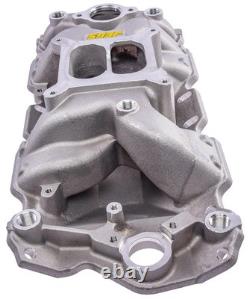 JEGS Cool Gap Intake Manifold for 1955-1996 Small Block Chevy, Dual Plane