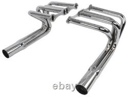 JEGS Roadster Headers for Small Block Chevy Chrome Finish