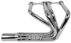 JEGS Roadster Headers for Small Block Chevy Chrome Finish