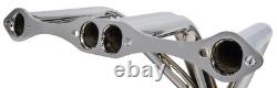 JEGS Roadster Headers for Small Block Chevy Chrome Finish