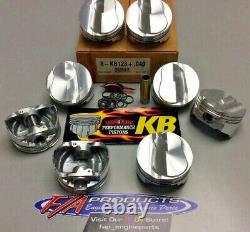 Kieth Black Small Block Chevy 383 Stroker 6.0 Rod. 150 Dome Pistons KB123+. 040