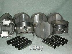 L2304f +030 Dome 11 Speed Pro 350 Forged Pistons Sbc Small Block Chevy Imca 5.7