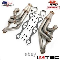 L&TEC Turbo Headers for Chevy Chevelle Malibu El Camino A-body SBC Small Block
